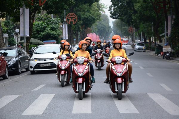 Motorbike tour around Hanoi with beautiful and graceful girls