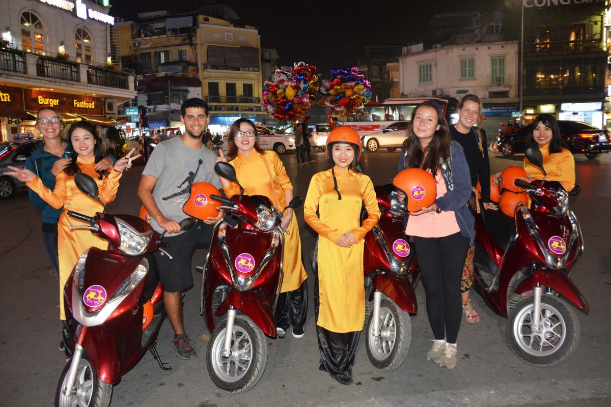 Motorbike City Tours – Hanoi Food and Sights Scooter Tours Led by Women