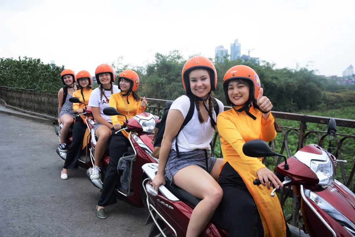 Motorbike City Tours – Hanoi Food and Sights Scooter Tours Led by Women