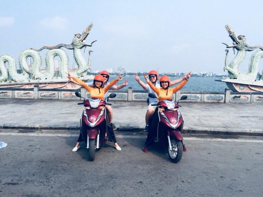 Motorbike City Tours – Hanoi Food and Sights Scooter Tours Led by Women