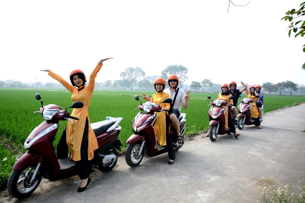 Motorbike City Tours – Hanoi Food and Sights Scooter Tours Led by Women