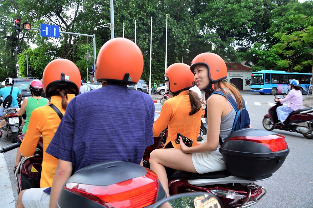 MOTORBIKE CITY TOURS – Hanoi Food and Sights Scooter Tours Led by Women - Hanoi Motorcycle tours, Hanoi Vespa Tours, Hanoi Scooter tours, Hanoi Moped tours, Hanoi Motorbike Tours