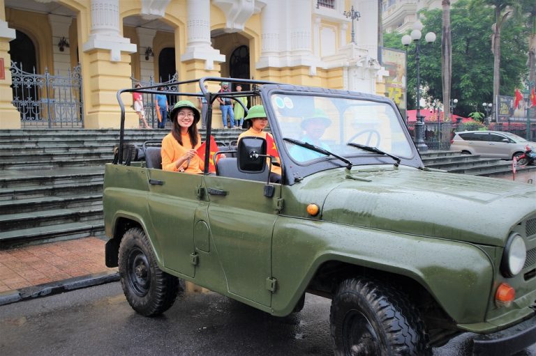 Hanoi Jeep Tours Led By Women: Hanoi City Insight Jeep Tours