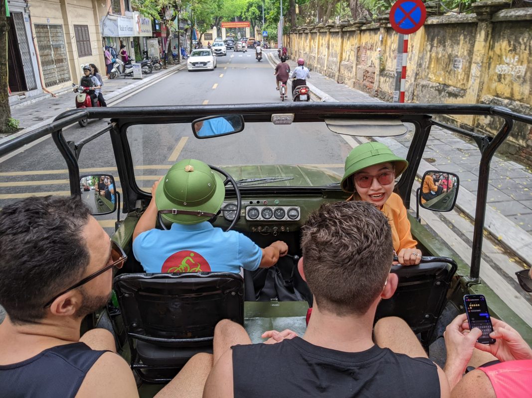 Motorbike City Tours – Hanoi Food and Sights Scooter Tours Led by Women  – Hanoi Vespa Tours – Motorbike Tours Hanoi – Hanoi Jeep Tours – Hanoi Bicycle Tours