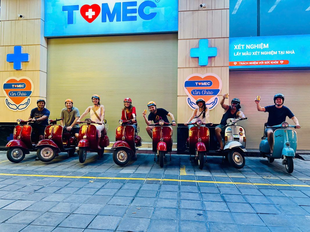 Motorbike City Tours – Hanoi Food and Sights Scooter Tours Led by Women  – Hanoi Vespa Tours – Motorbike Tours Hanoi – Hanoi Jeep Tours – Hanoi Bicycle Tours