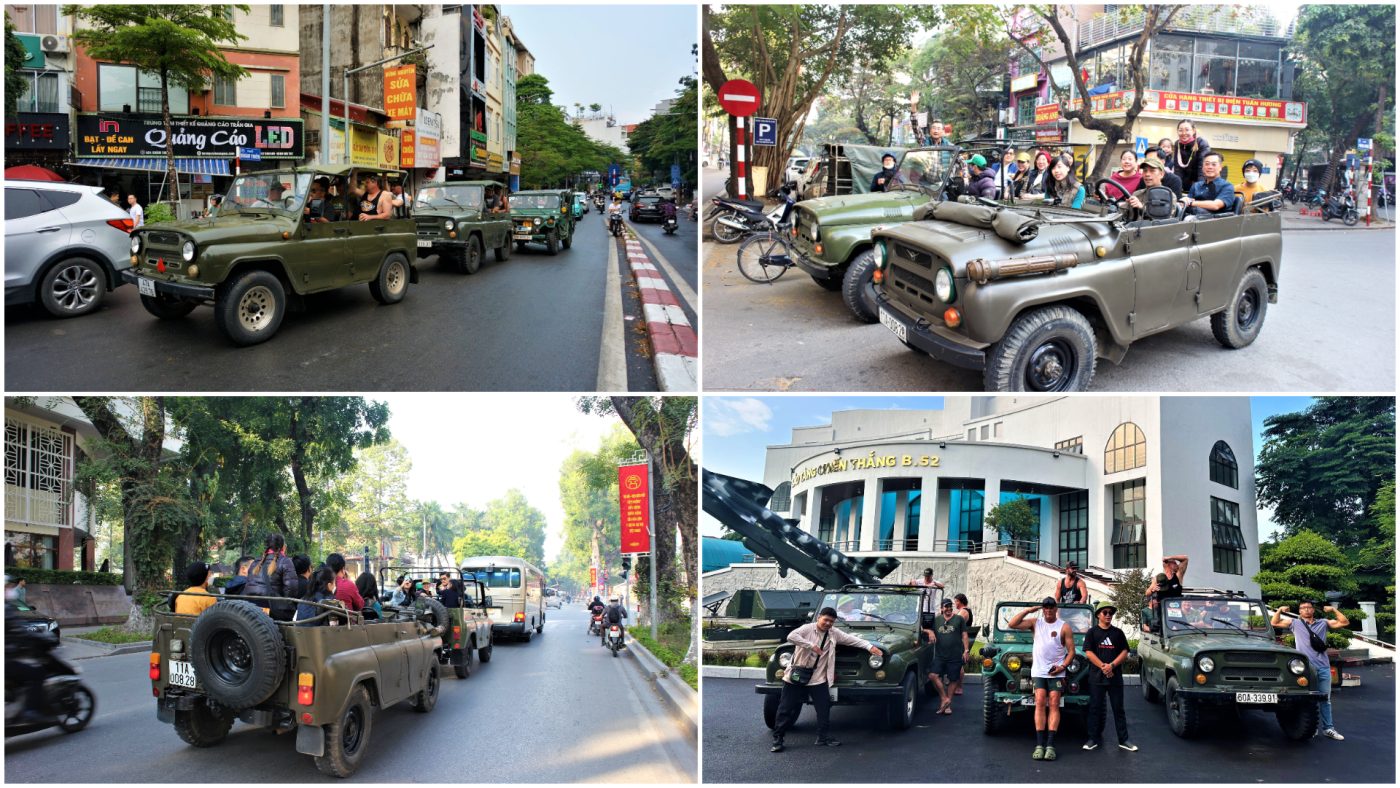 Motorbike City Tours – Hanoi Food and Sights Scooter Tours Led by Women  – Hanoi Vespa Tours – Motorbike Tours Hanoi – Hanoi Jeep Tours – Hanoi Bicycle Tours